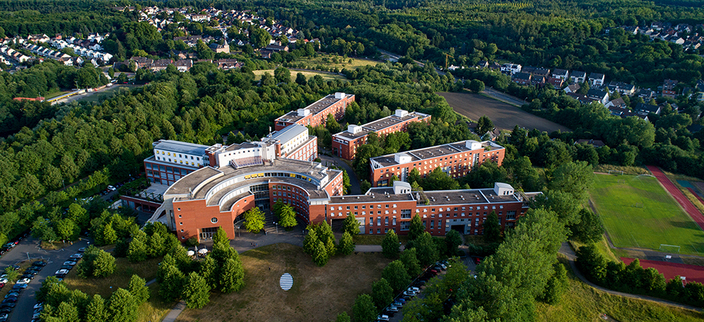 Campusgebäude der HS Bund in Brühl Campusgebäude der HS Bund in Brühl