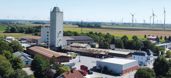 Das Betriebsgelände der J. Stöfen GmbH