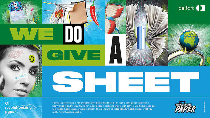 Ausbildungskampagne der Deutsche Benkert GmbH, Bildaufschrift: We do give a sheet Ausbildungskampagne der Deutsche Benkert GmbH, Bildaufschrift: We do give a sheet