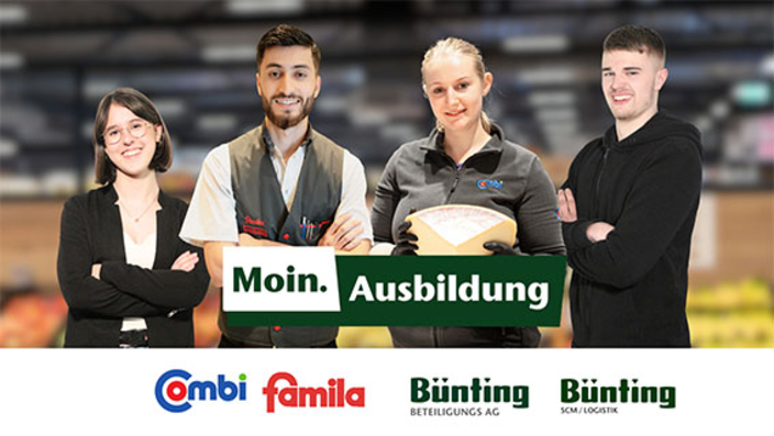 Junge Menschen im Supermarkt. Junge Menschen im Supermarkt.