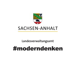Logo Land Sachsen-Anhalt - Landesverwaltungsamt #moderndenken Logo Land Sachsen-Anhalt - Landesverwaltungsamt #moderndenken