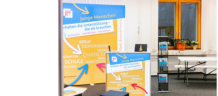 Messestand Jugendsozialarbeit Braunschweig Messestand Jugendsozialarbeit Braunschweig