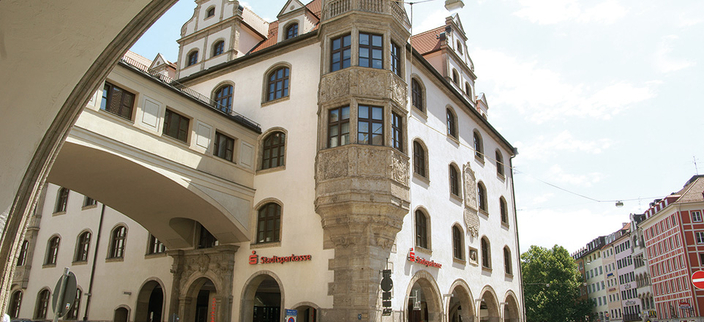 Gebäude der Stadtsparkasse Gebäude der Stadtsparkasse