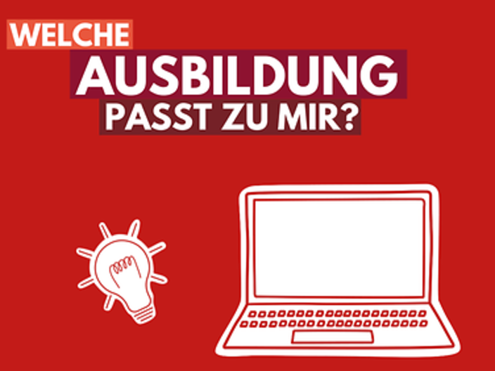 Kampagnenbild Welche Ausbildung passt zu mir? Kampagnenbild Welche Ausbildung passt zu mir?