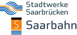 Logo Stadtwerke Saarbrücken und Saarbahn
