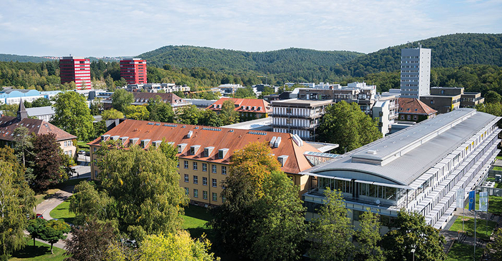 Luftaufnahme Campus