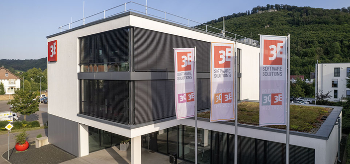 Firmengebäude der 3E Datentechnik GmbH Firmengebäude der 3E Datentechnik GmbH