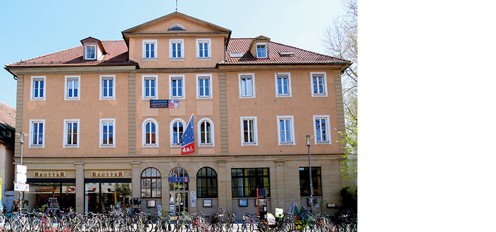 Gebäude des Deutsch-Amerikanischen Instituts Tübingen (d.a.i.) 
