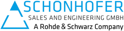 Logo SCHÖNHOFER SALES AND ENGINEERING GMBH A Rohde & Schwarz Company