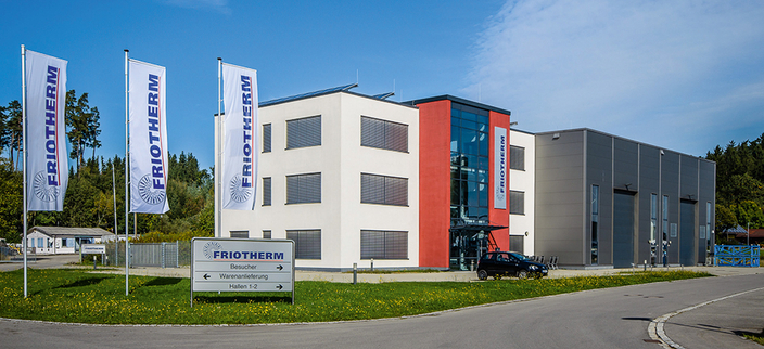 Gebäuder der Friotherm Deutschland GmbH.