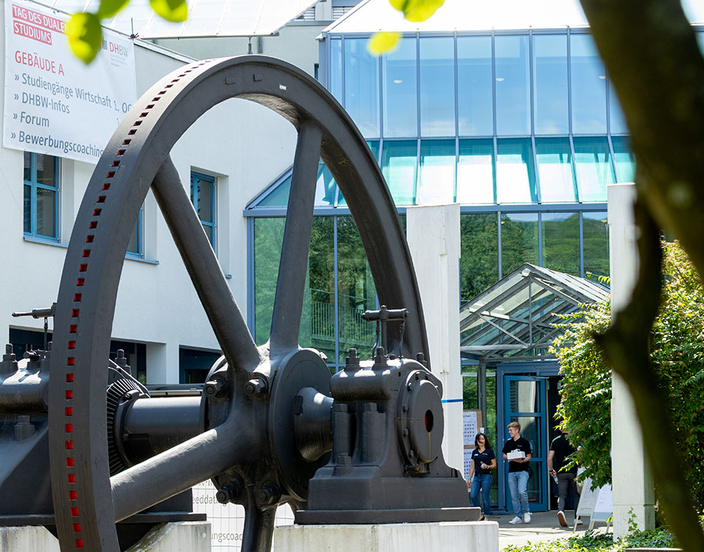 Eingang der Dualen Hochschule Eingang der Dualen Hochschule