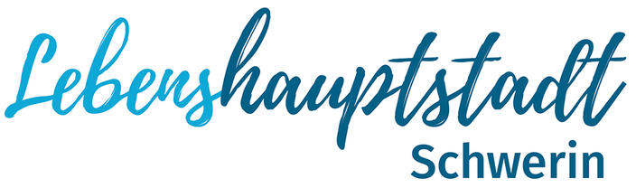 Schriftzug Landeshauptstadt Schwerin