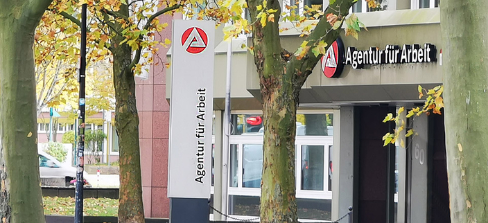 Gebäude Agentur für Arbeit Gießen