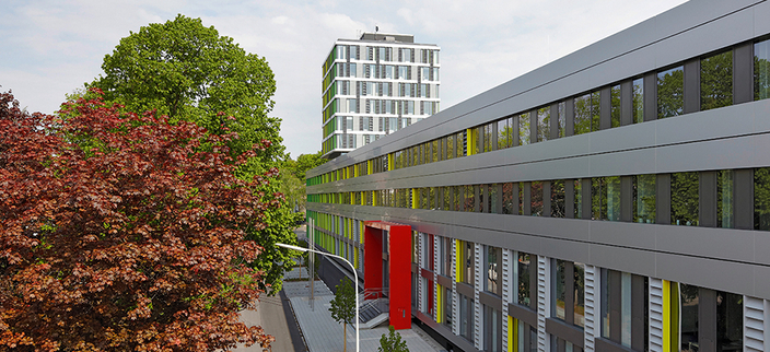 Aufnahme des Landratsamtes Heilbronn. Aufnahme des Landratsamtes Heilbronn.
