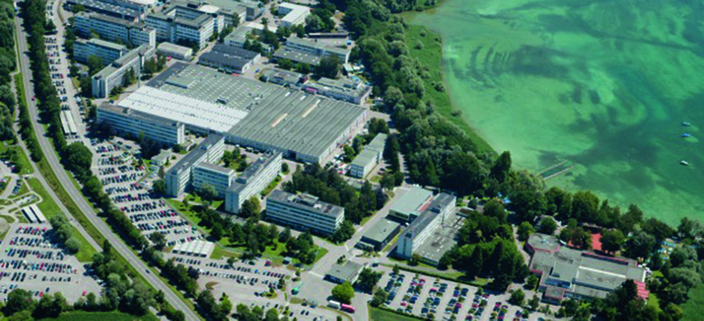 Luftaufnahme vom Werk Luftaufnahme vom Werk