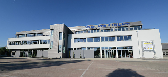 Bild der Zentrale von Wacker + Döbler Vertriebsgesellschaft mbH . Bild der Zentrale von Wacker + Döbler Vertriebsgesellschaft mbH .