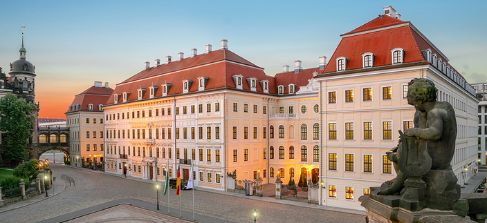 Aussenansicht Hotel Taschenbergpalais Kempinski Dresden Aussenansicht Hotel Taschenbergpalais Kempinski Dresden