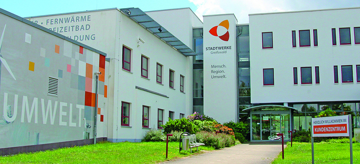 Firmengebäude der Stadtwerke Greifswald GmbH Firmengebäude der Stadtwerke Greifswald GmbH