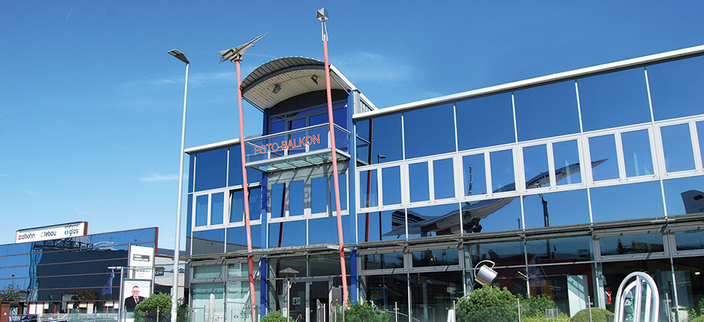 Aufnahme vom Gebäude der Alfred Bohn GmbH & Co. KG. Aufnahme vom Gebäude der Alfred Bohn GmbH & Co. KG.
