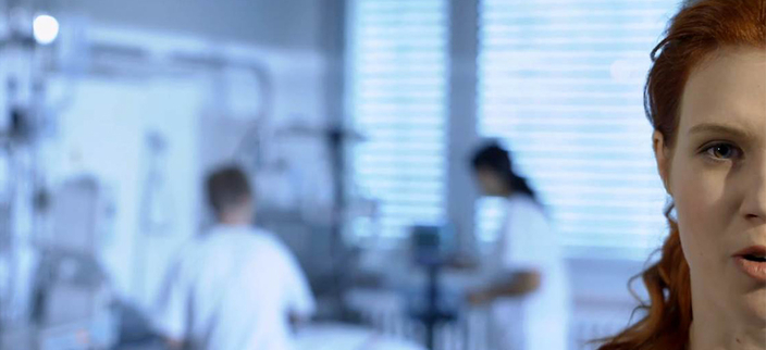 Szene im Krankenhaus Szene im Krankenhaus