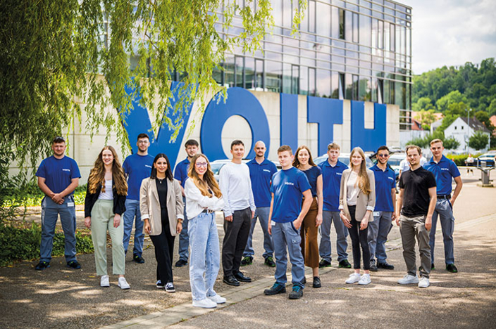 Mitarbeitende der Firma VOITH Mitarbeitende der Firma VOITH