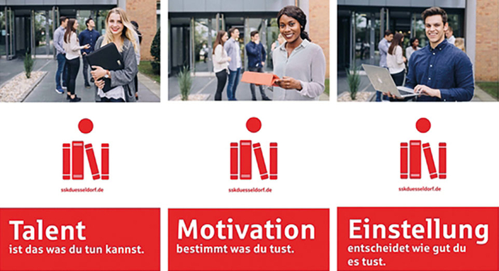 Bildcollage Talent, Motivation, Einstellung Bildcollage Talent, Motivation, Einstellung