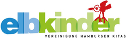 Logo elbkinder Vereinigung Hamburger Kitas Logo elbkinder Vereinigung Hamburger Kitas