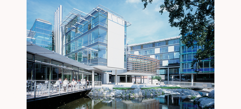 Zentrale der Deutschen Rentenversicherung Schwaben.