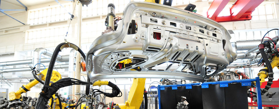 Produktion von Fahrwerks- und Karosserieprodukte bei Gestamp Umformtechnik