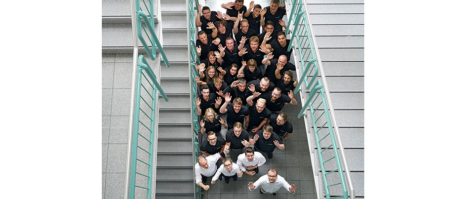Mitarbeitende der Firma HEXAGON Mitarbeitende der Firma HEXAGON