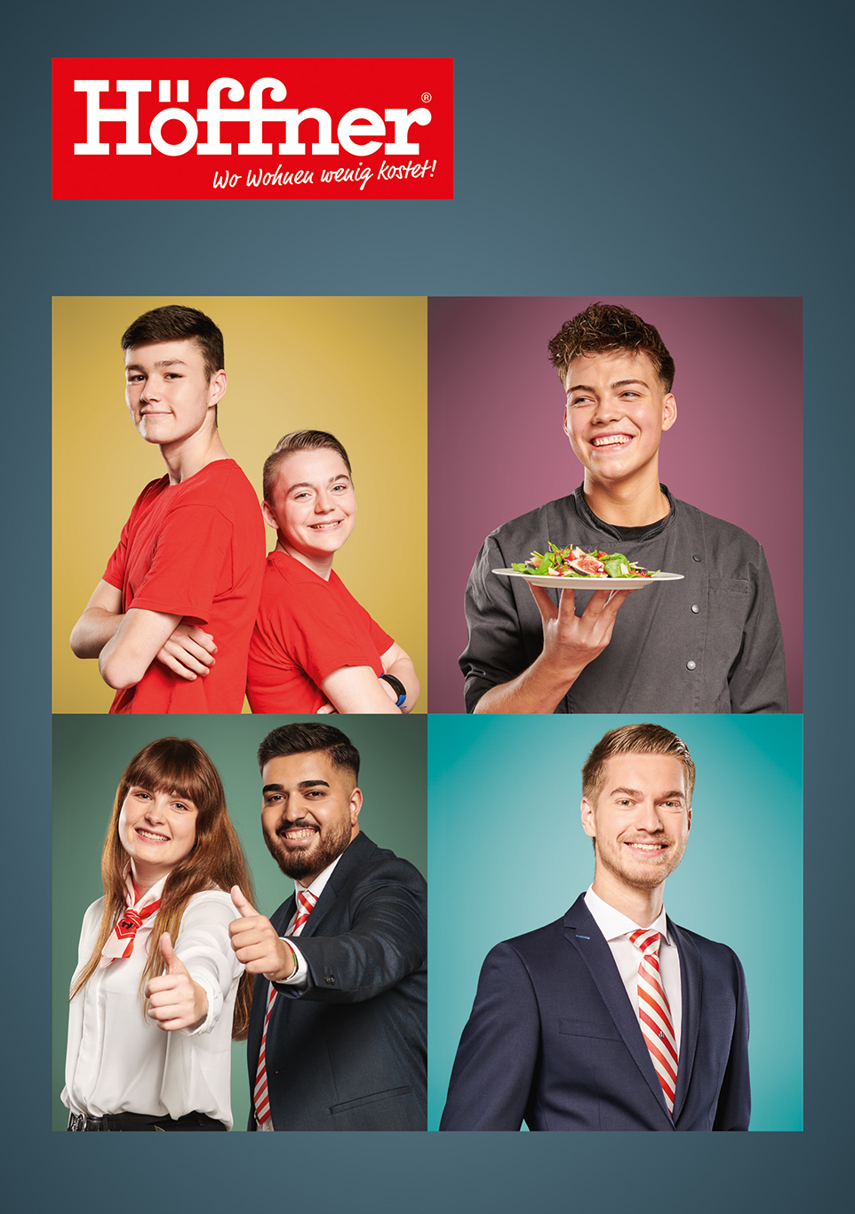 Kampagnenbild Höffner Wo wohnen wenig kostet!