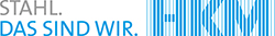 Logo Stahl. Das sind wir. HKM Logo Stahl. Das sind wir. HKM