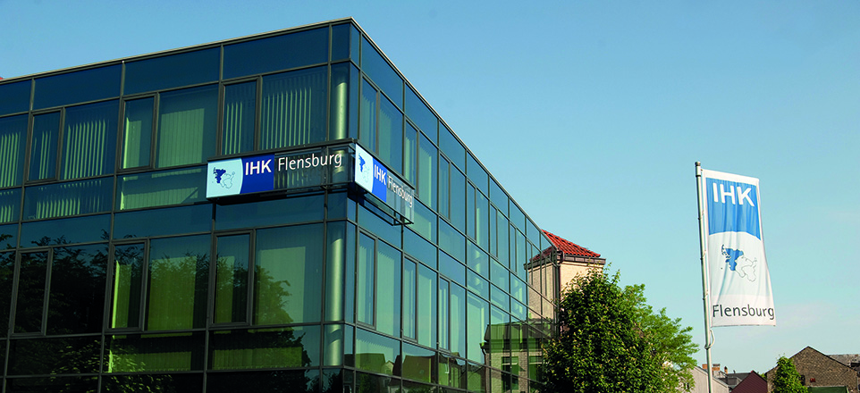 Das Gebäude der Industrie- und Handelskammer zu Flensburg