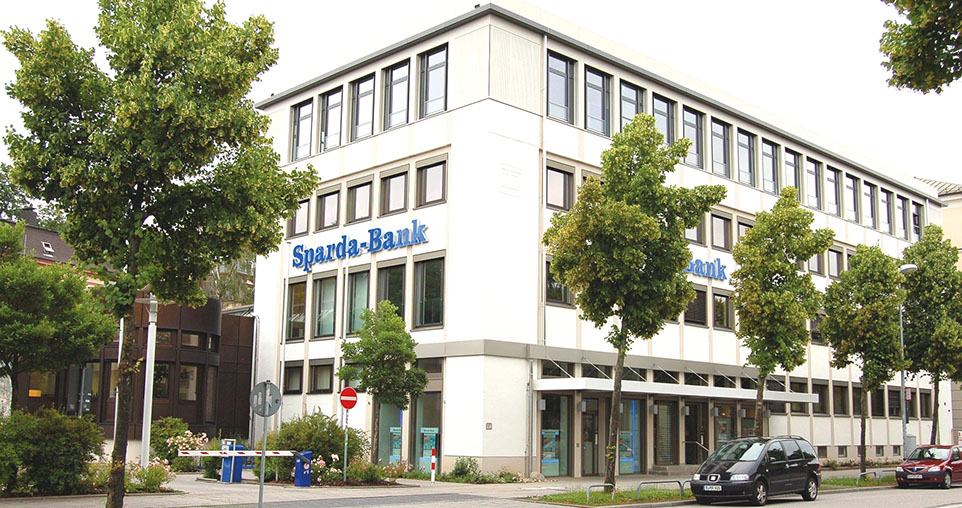 Firmengebäude der Sparda-Bank Ostbayern