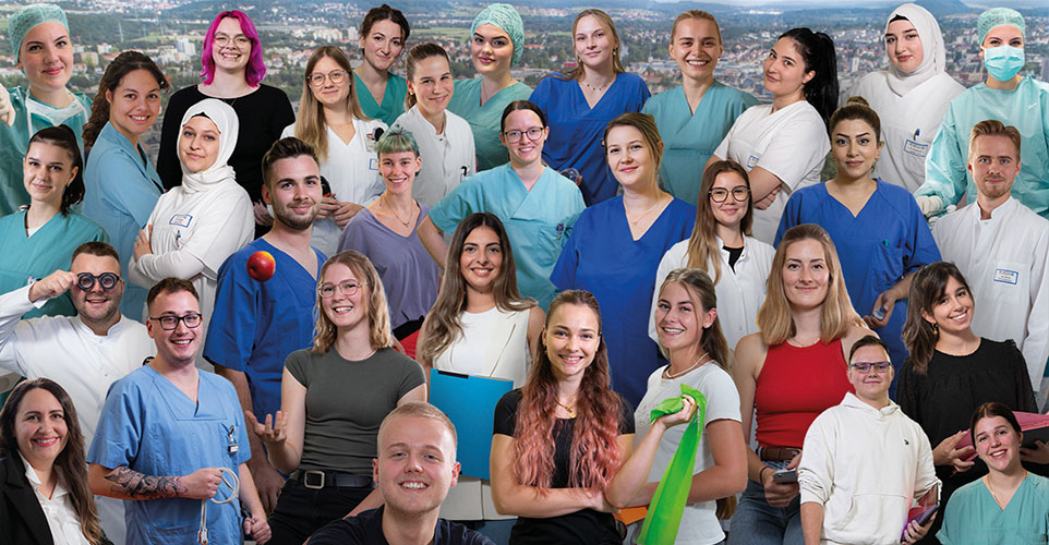 Mitarbeitende des Universitätsklinikums Gießen und Marburg