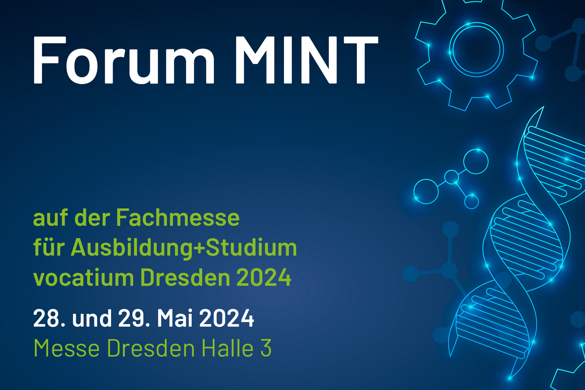 Daten und Fakten Forum MINT vocatium Dresden