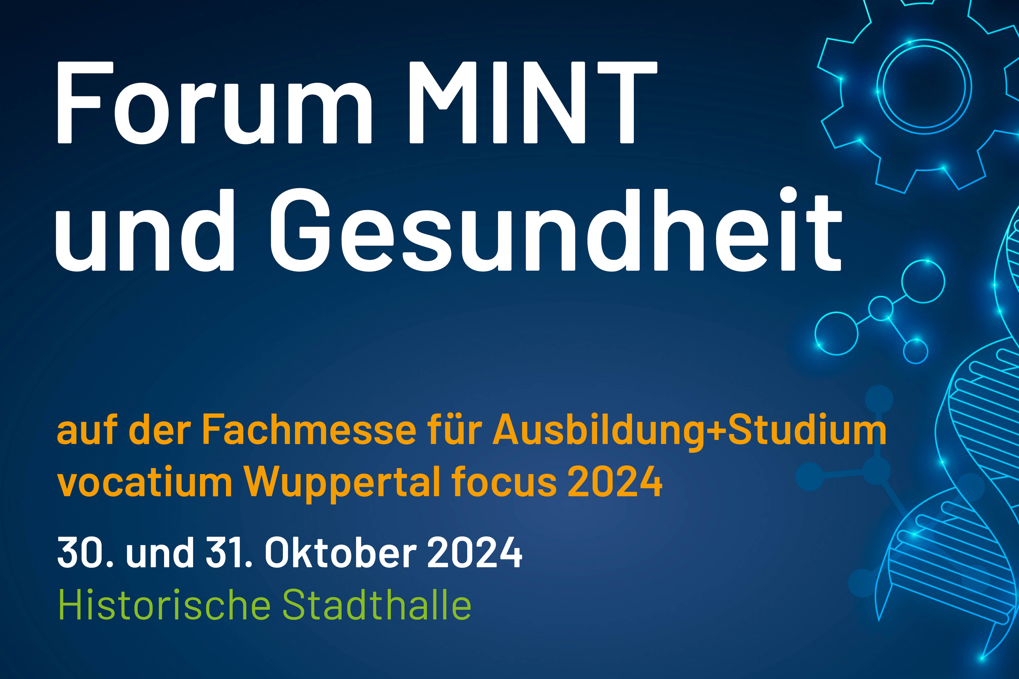 Daten und Fakten Forum MINT und Gesundheit vocatium Wuppertal